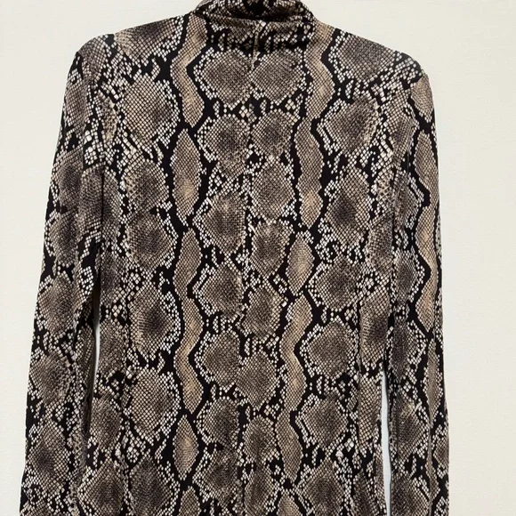 Babaton Python Print Turtleneck - Picture 3 of 3